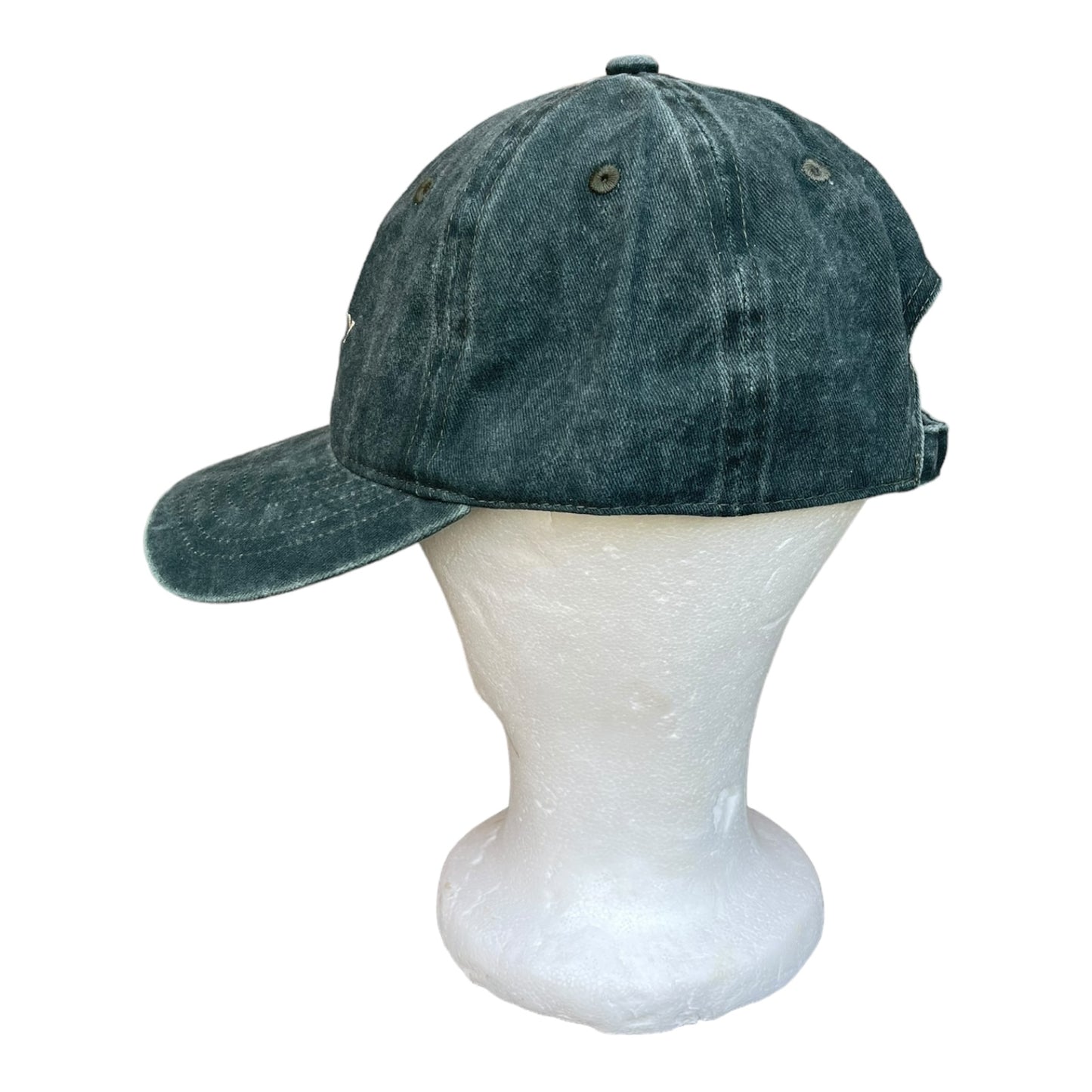 ‘Hipish Hackney’ Cap in Washed Green on Recycled Cotton