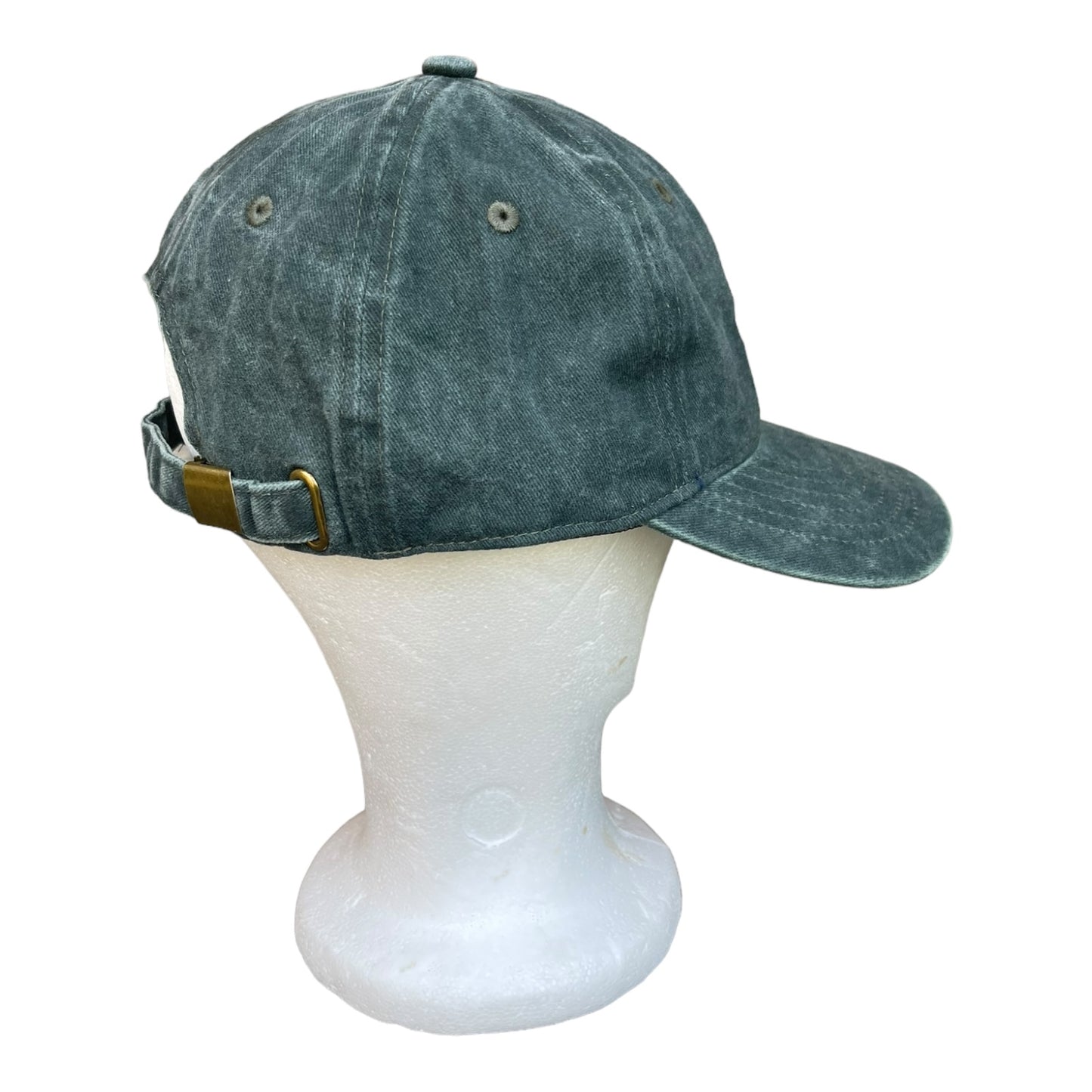 ‘Hipish Hackney’ Cap in Washed Green on Recycled Cotton