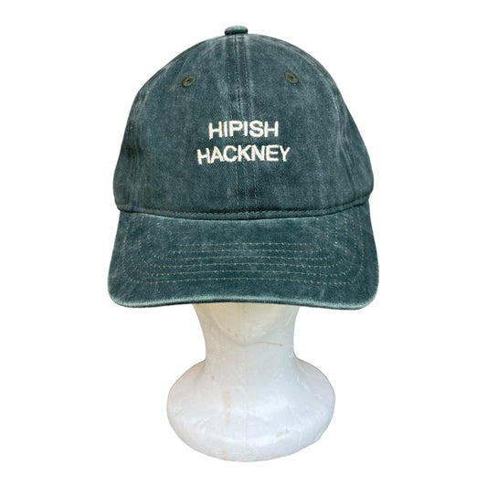 ‘Hipish Hackney’ Cap in Washed Green on Recycled Cotton