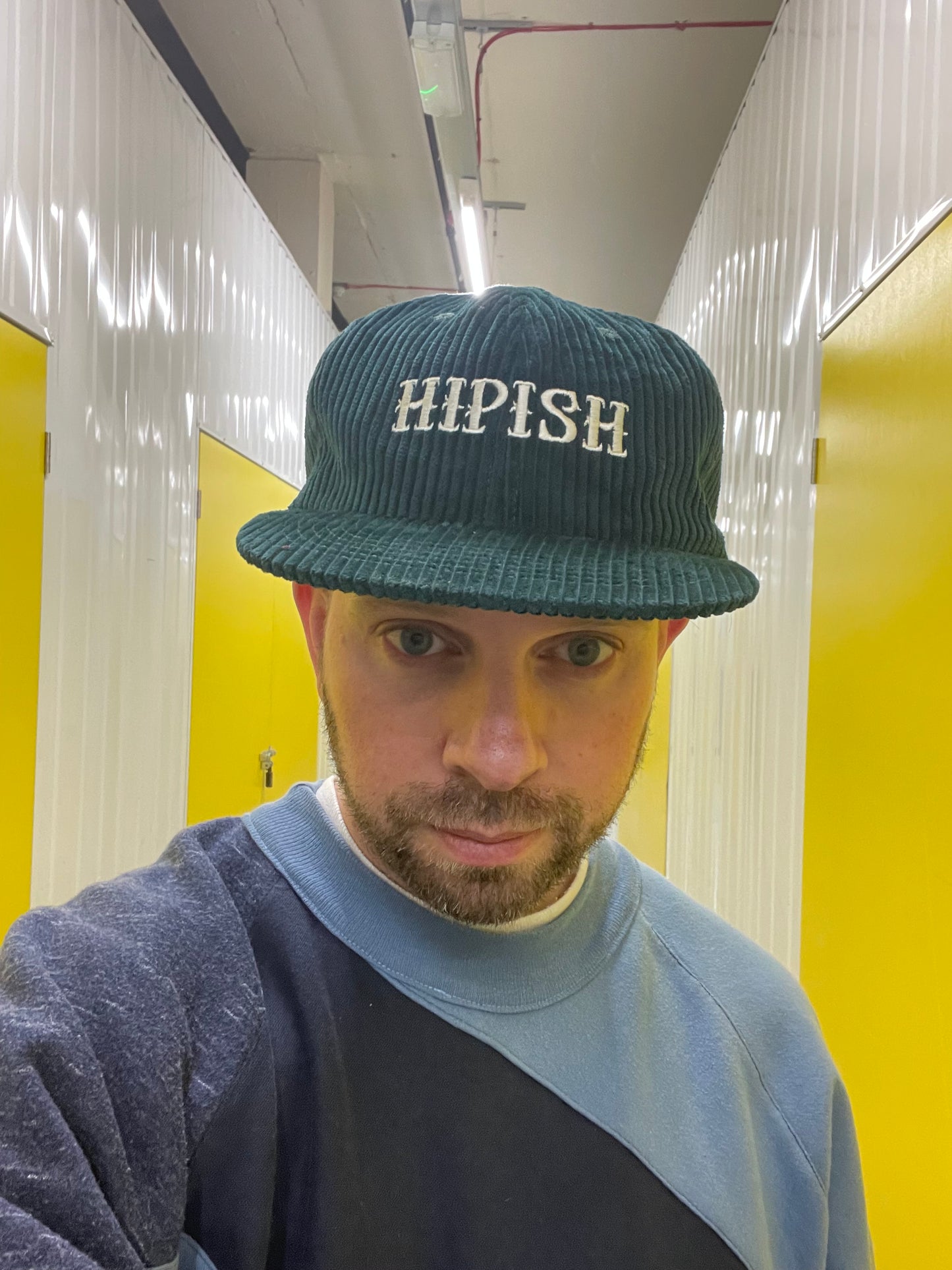 HIPISH Jumbo Cord Green Cap by Hipish Vintage - One Size
