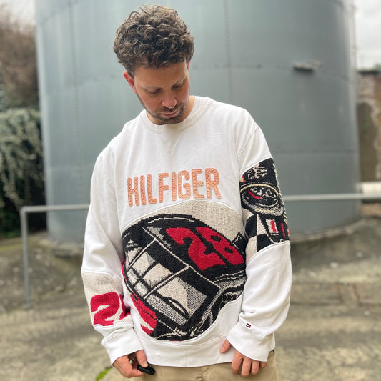 Tommy Hilfiger X Racing Blanket Reworked Sweatshirt - XL