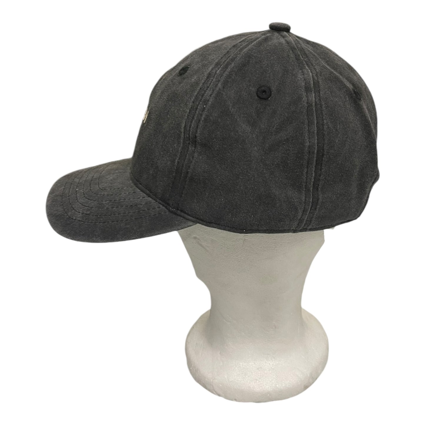 ‘HIPISH’ Cap in Washed Dark Grey on Recycled Cotton - One Size