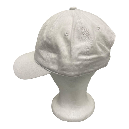 ‘Hipish Hackney’ Cap in Tennis White on Recycled Cotton - One Size