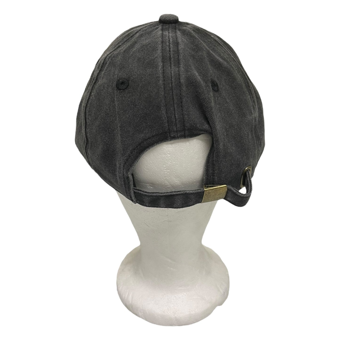 ‘HIPISH’ Cap in Washed Dark Grey on Recycled Cotton - One Size