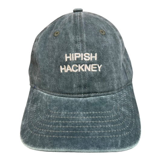 ‘Hipish Hackney’ Cap in Washed Green on Recycled Cotton