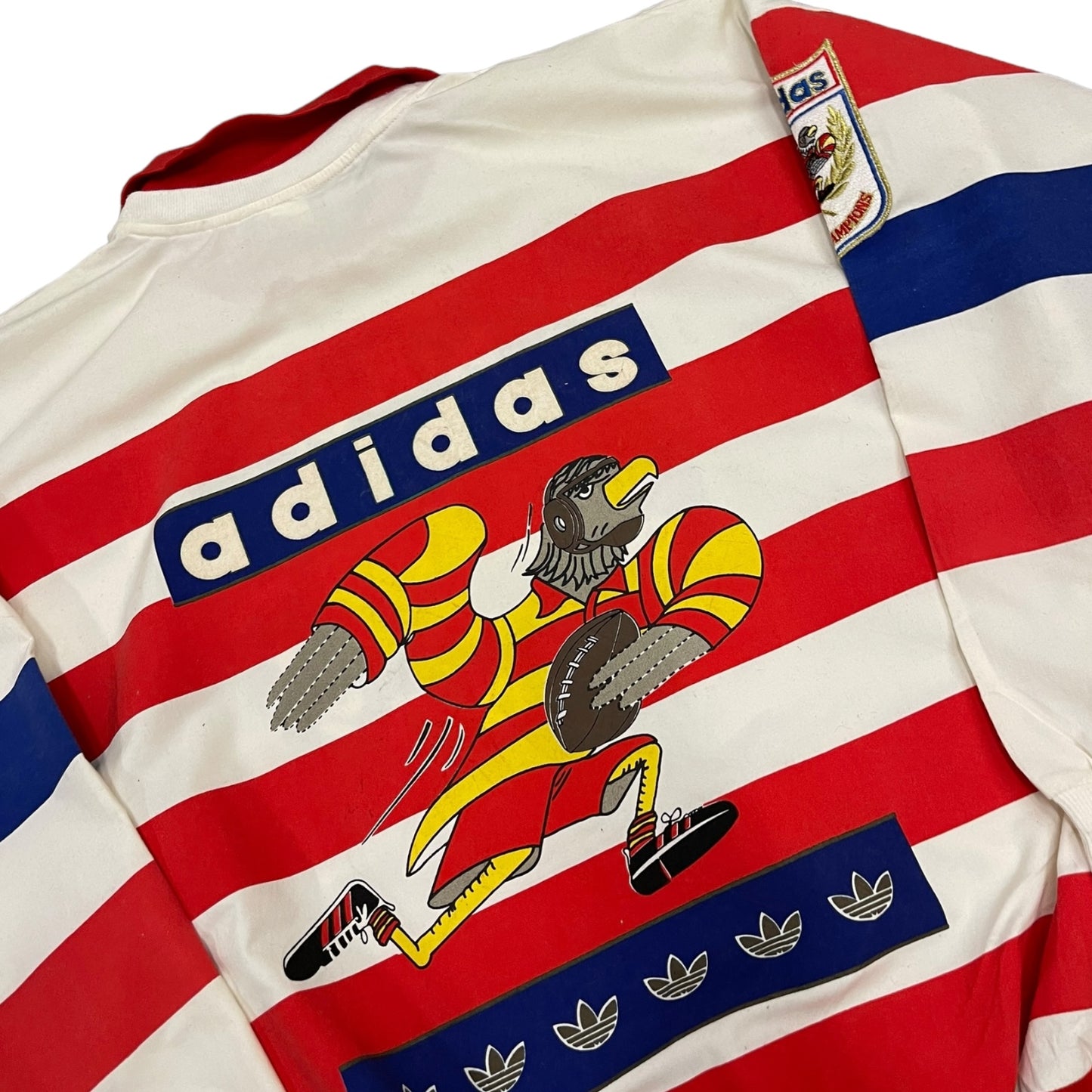 Adidas U.S.A Rugby Vintage Polo Shirt - Medium
