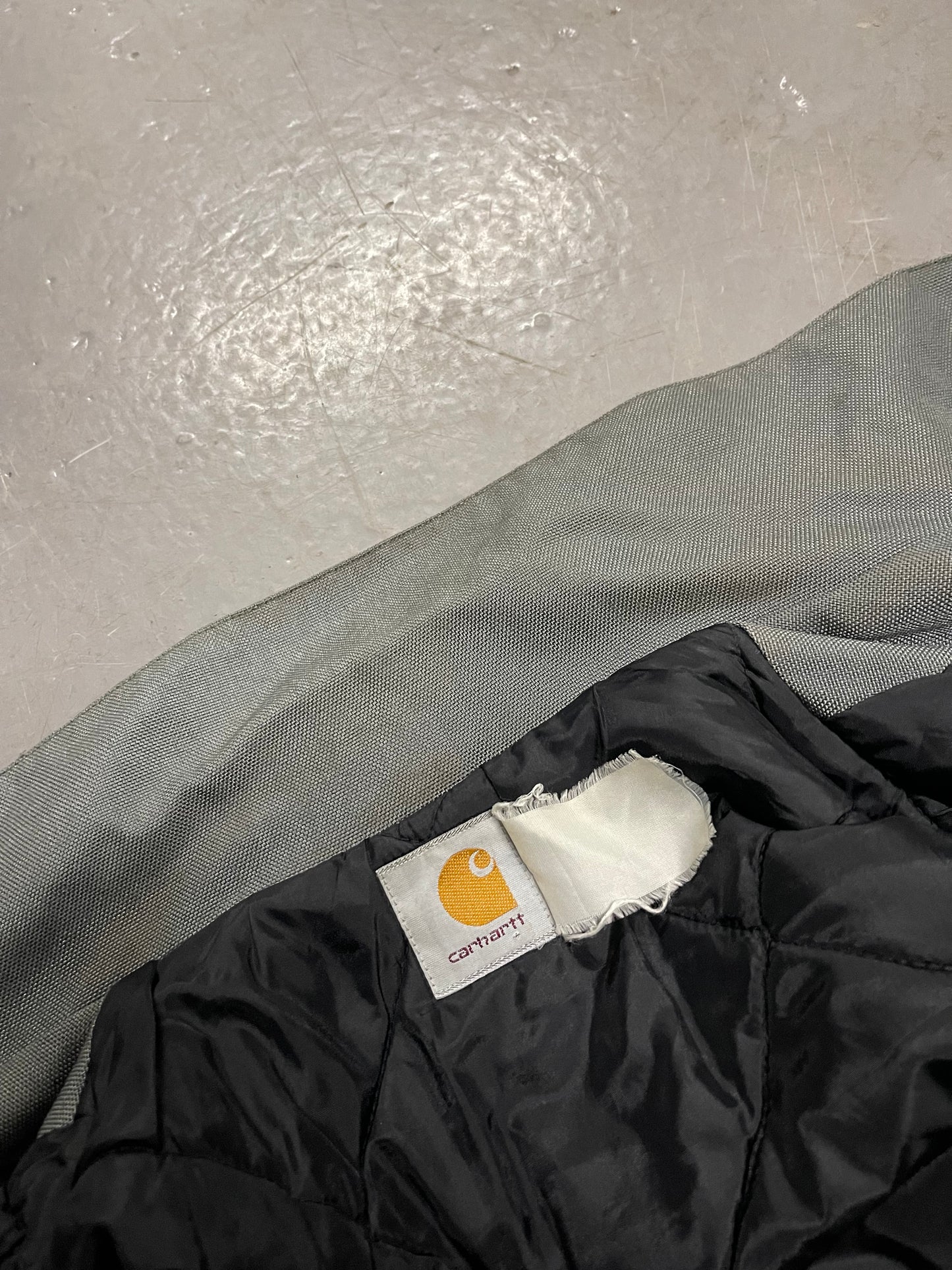 Carhartt Grey Teal Cordura Jacket - Small