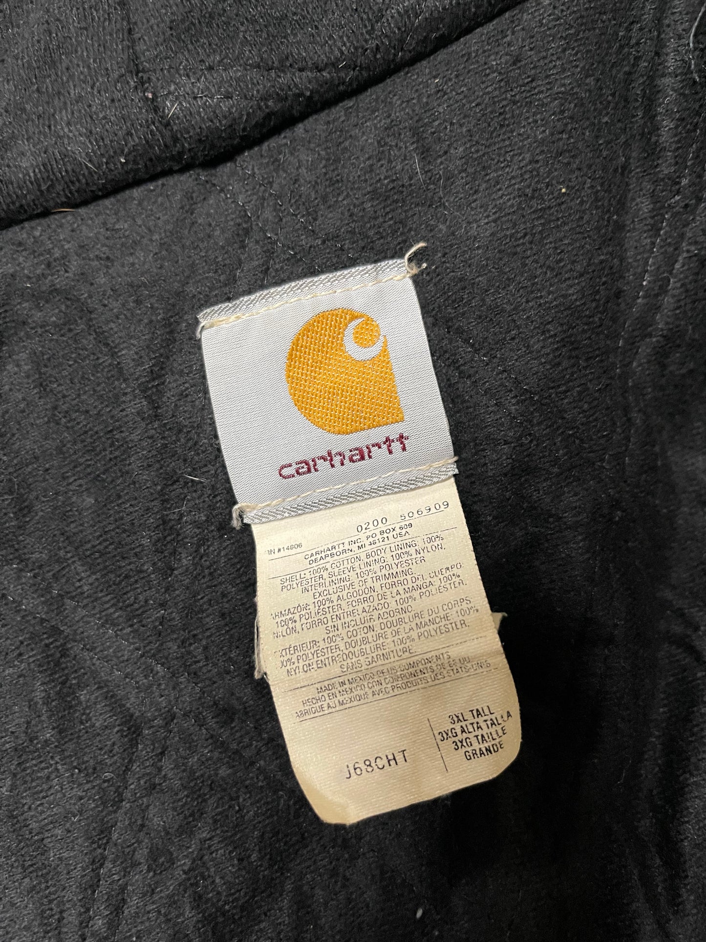 Carhartt Vintage Brown Active Jacket - 3XL